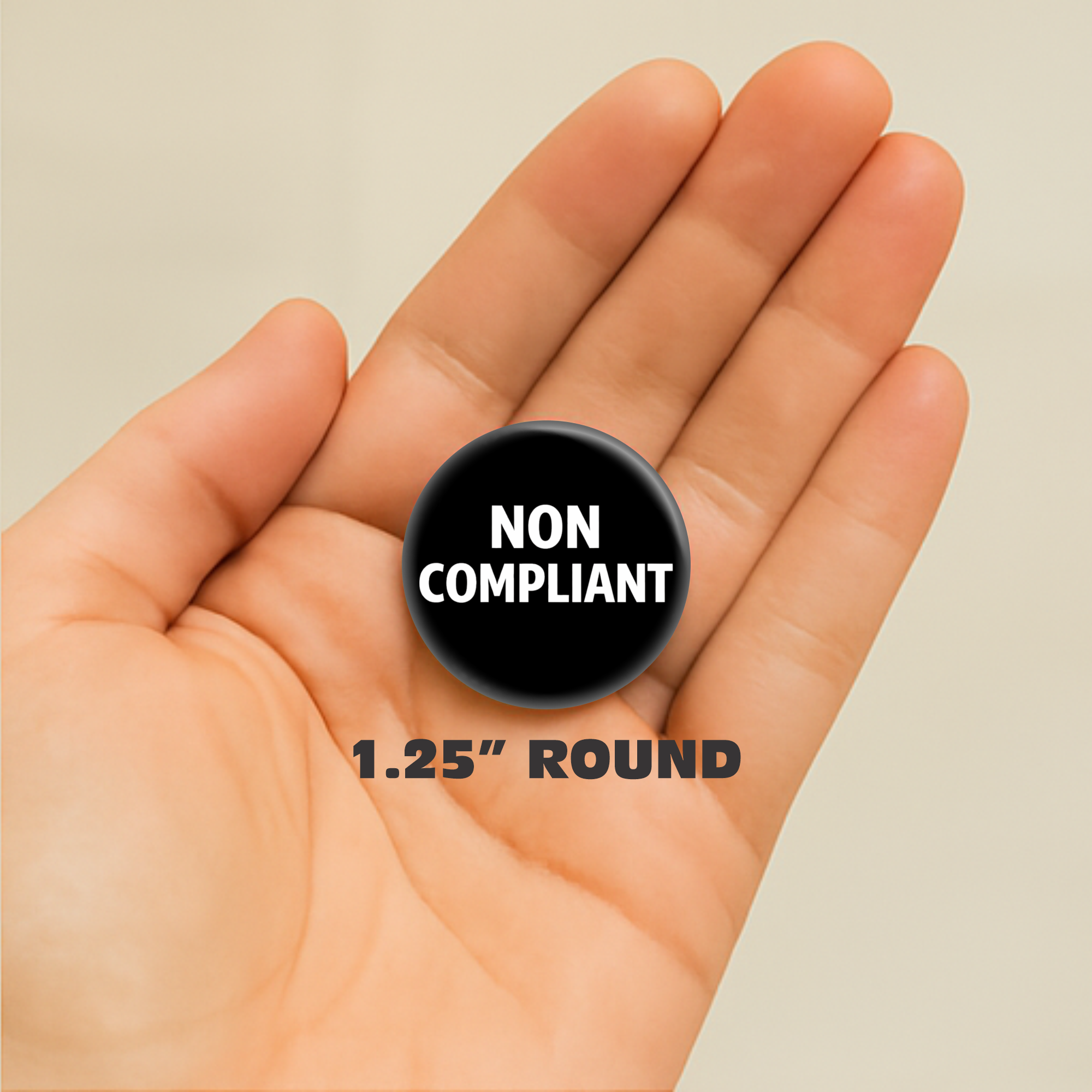 Non Compliant Button