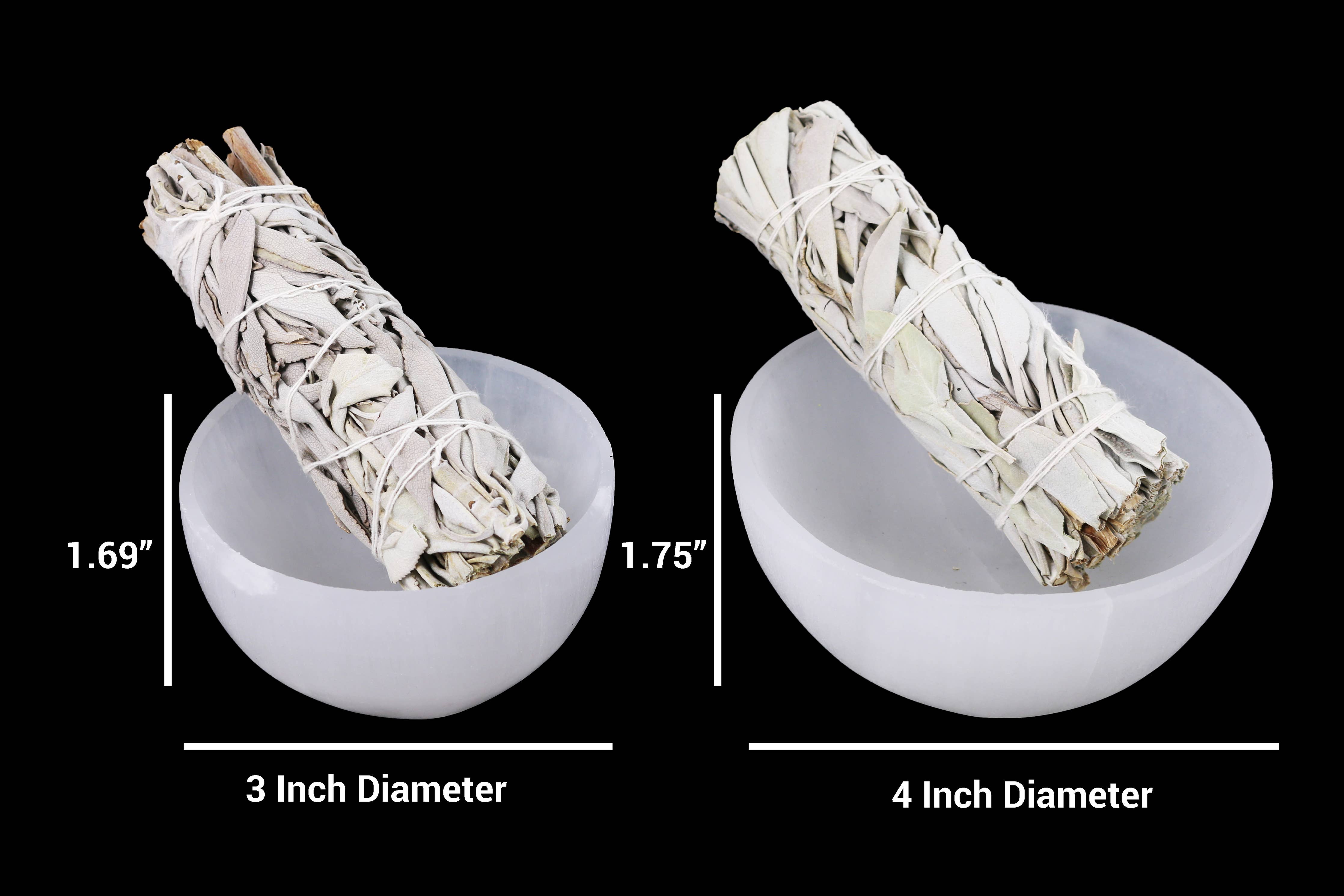 Selenite Smudge Bowl