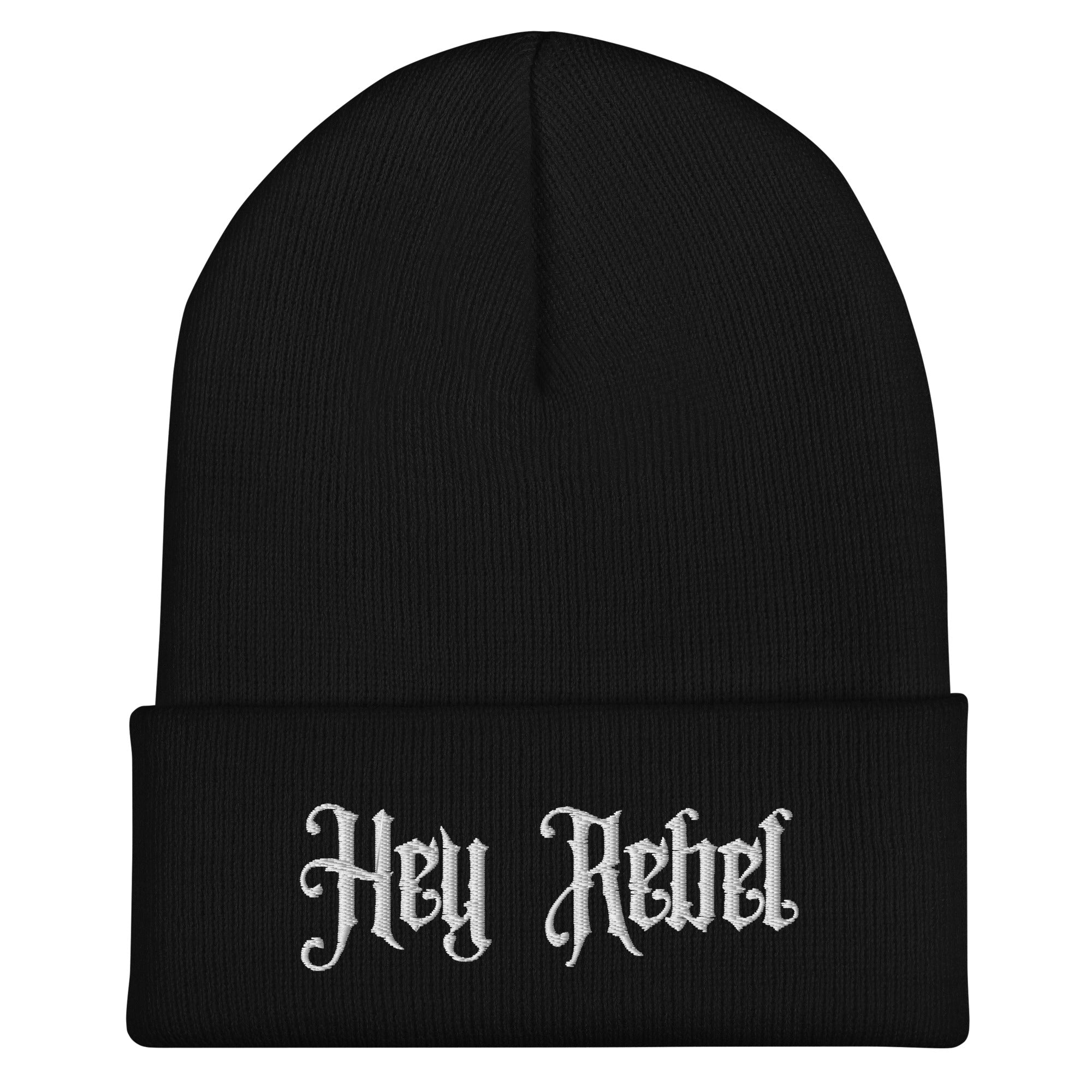 Hey Rebel Cuffed Beanie