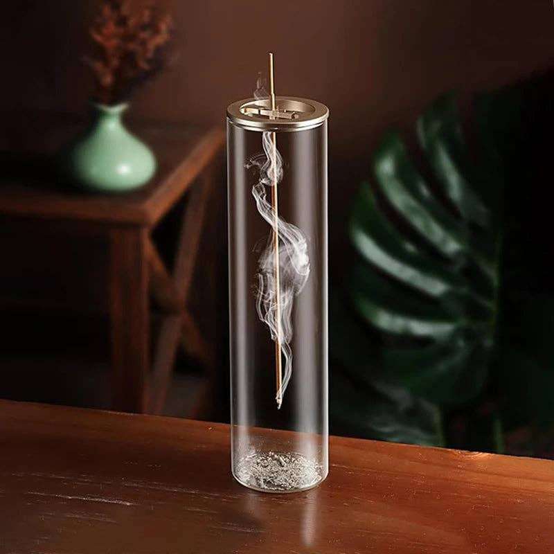 Glass Suspended Incense Burner