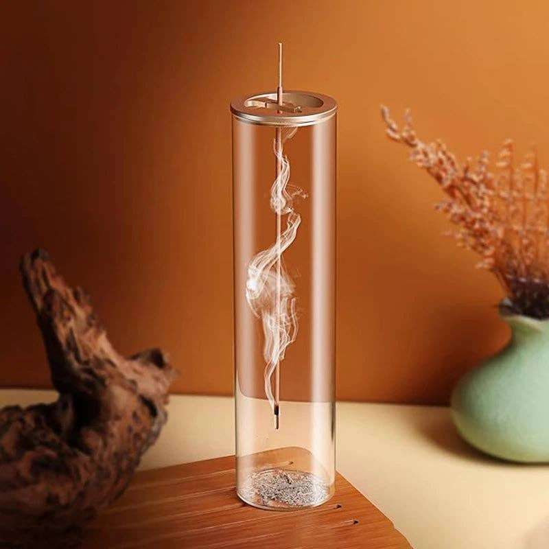 Glass Suspended Incense Burner