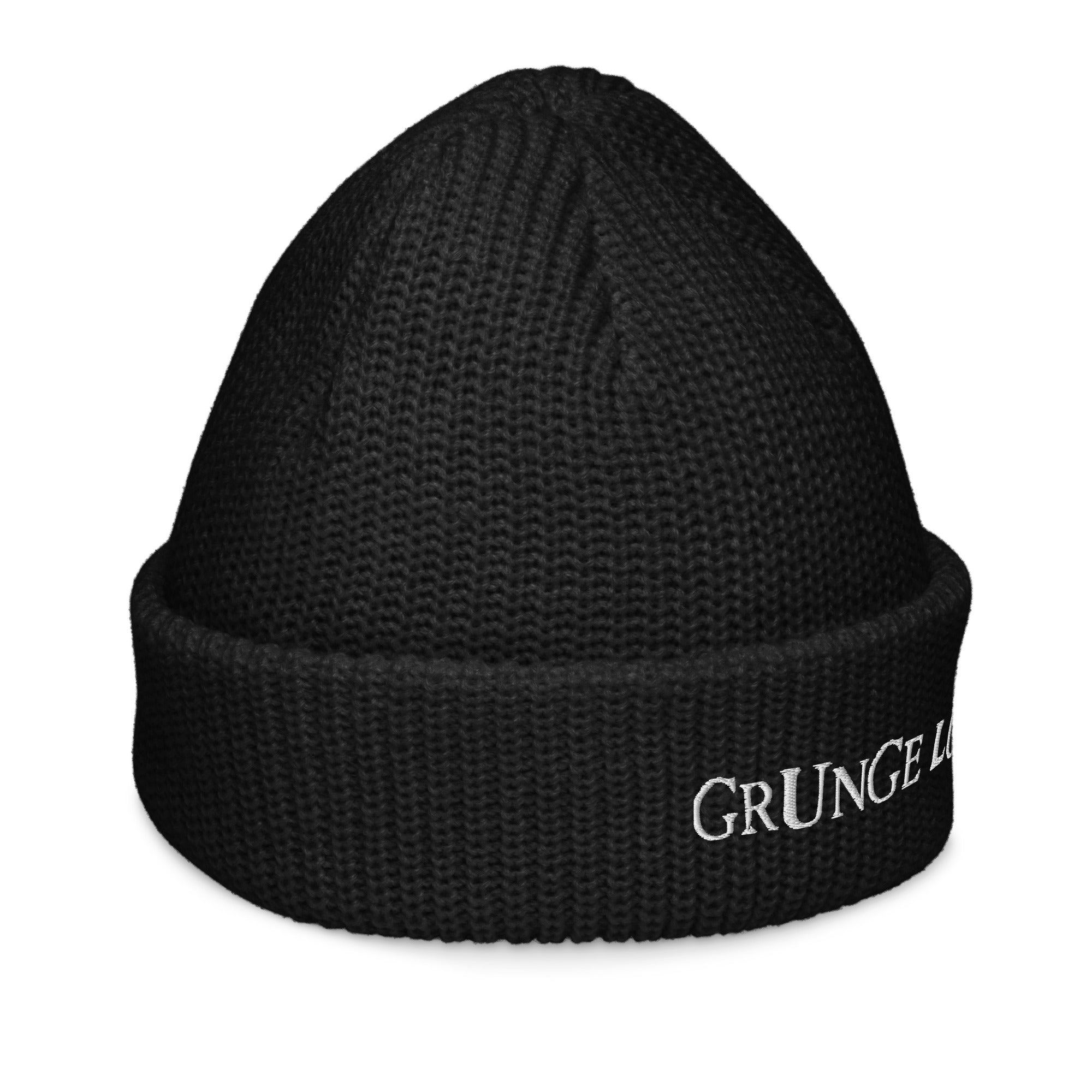 Grunge Luxe Fisherman Beanie