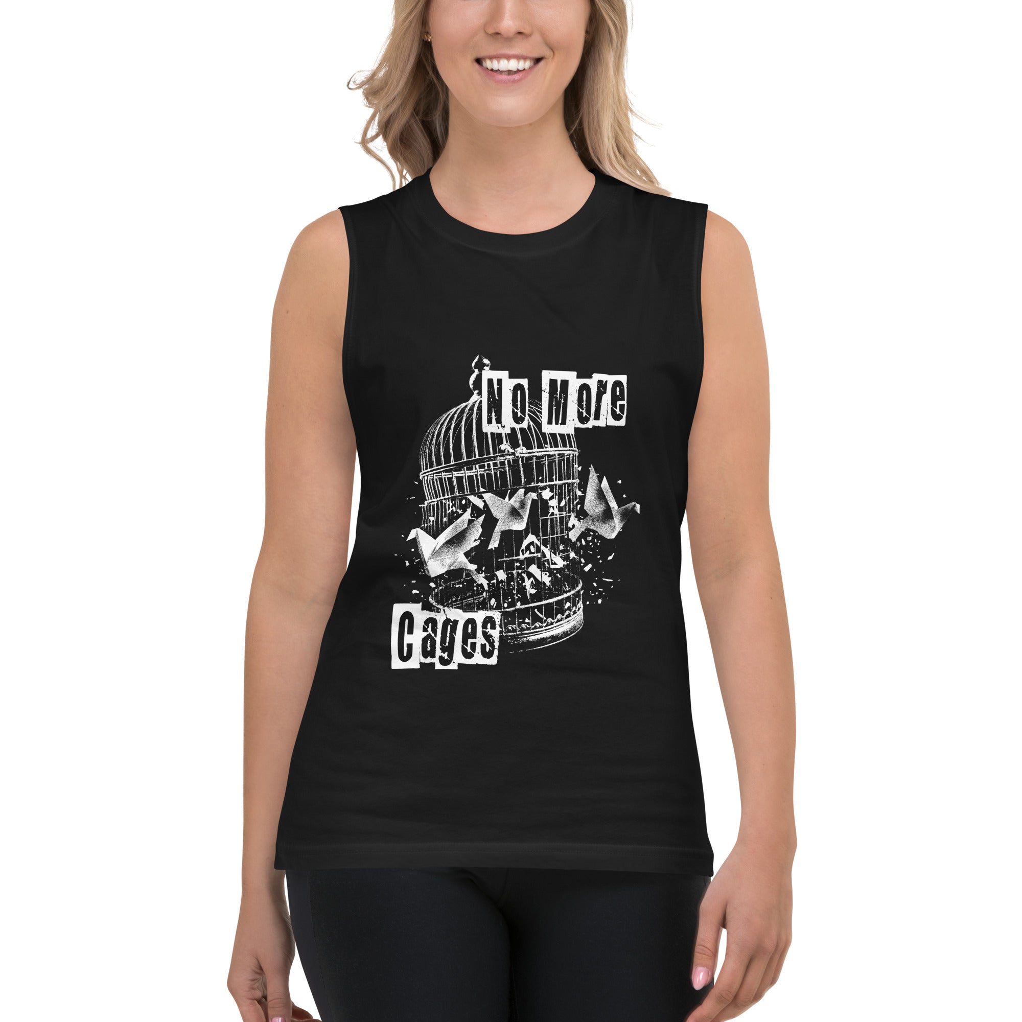 No More Cages Muscle Shirt