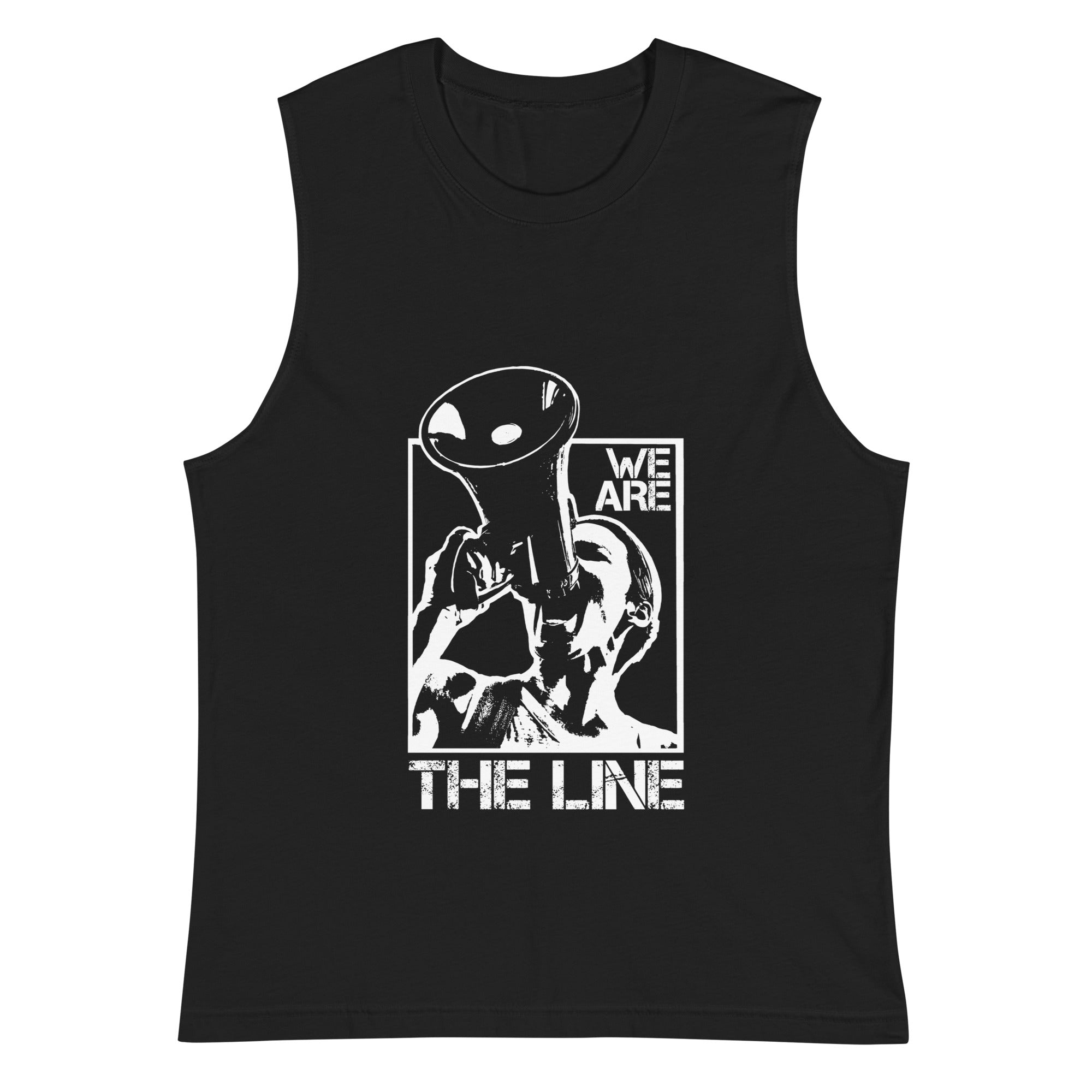 We Are the Line Muscle Shirt