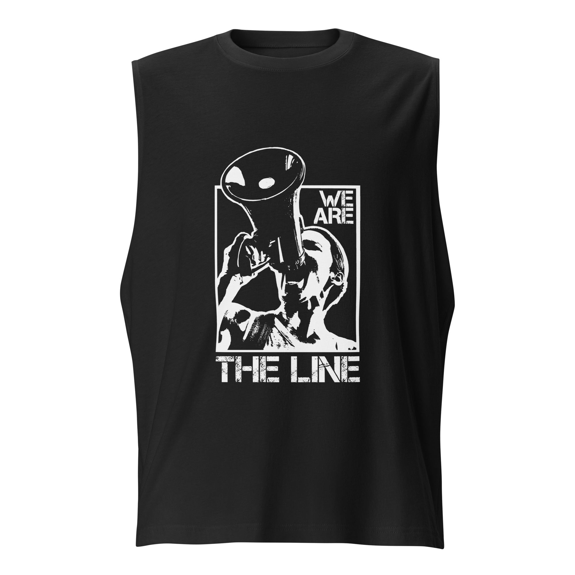 We Are the Line Muscle Shirt
