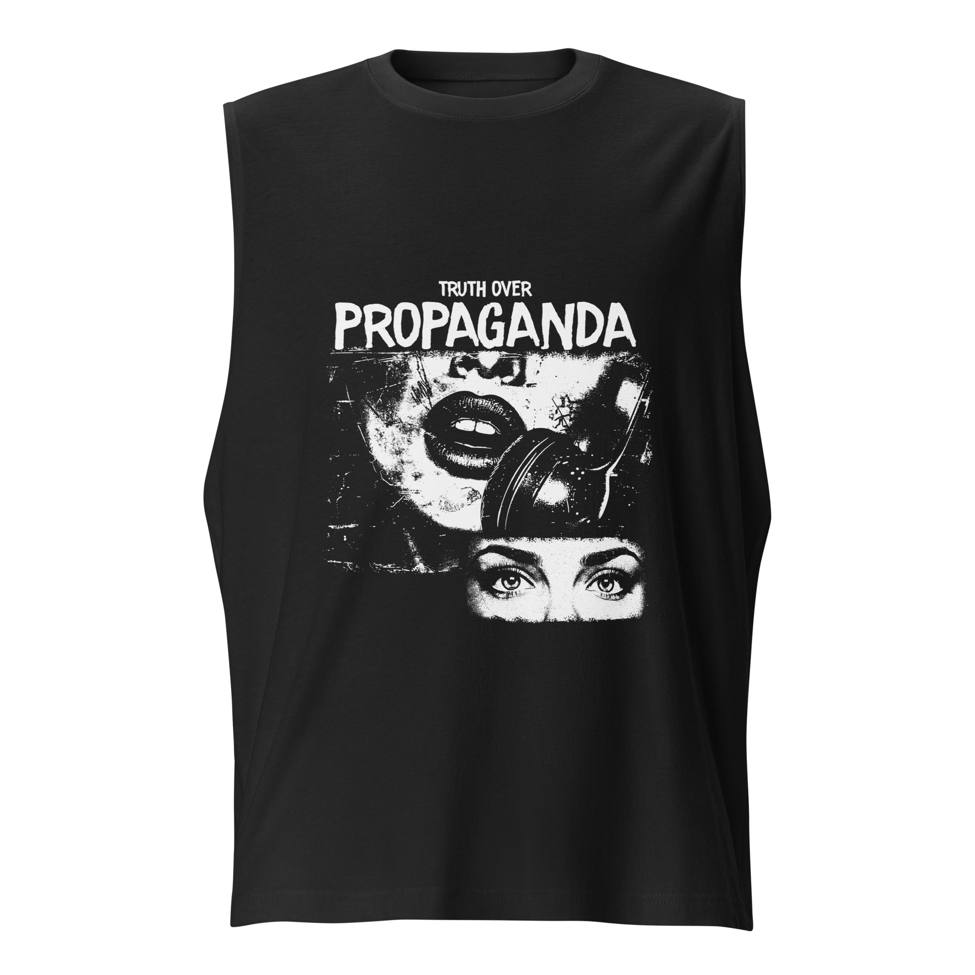 Truth Over Propaganda Muscle Shirt