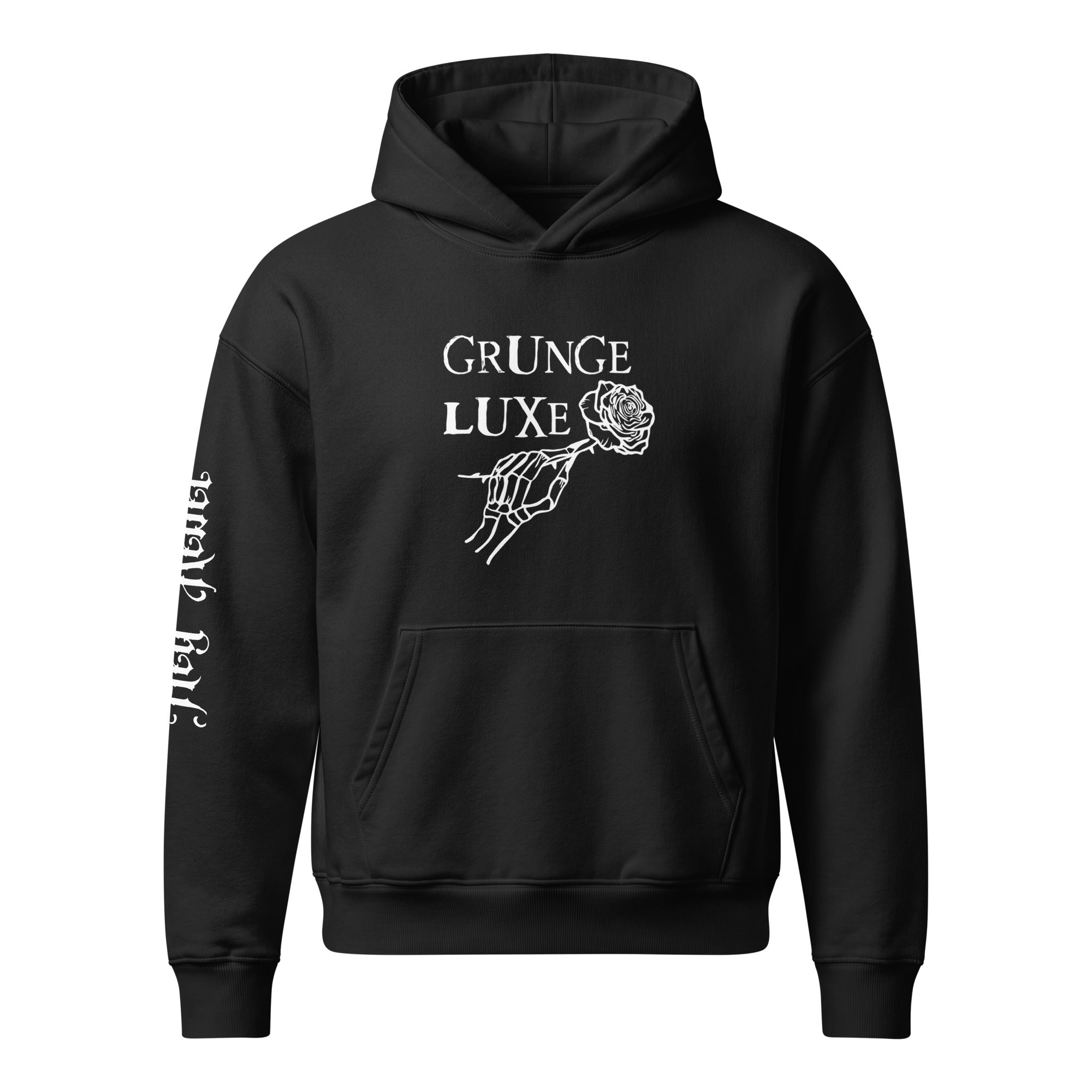 Grunge Luxe Logo Hoodie