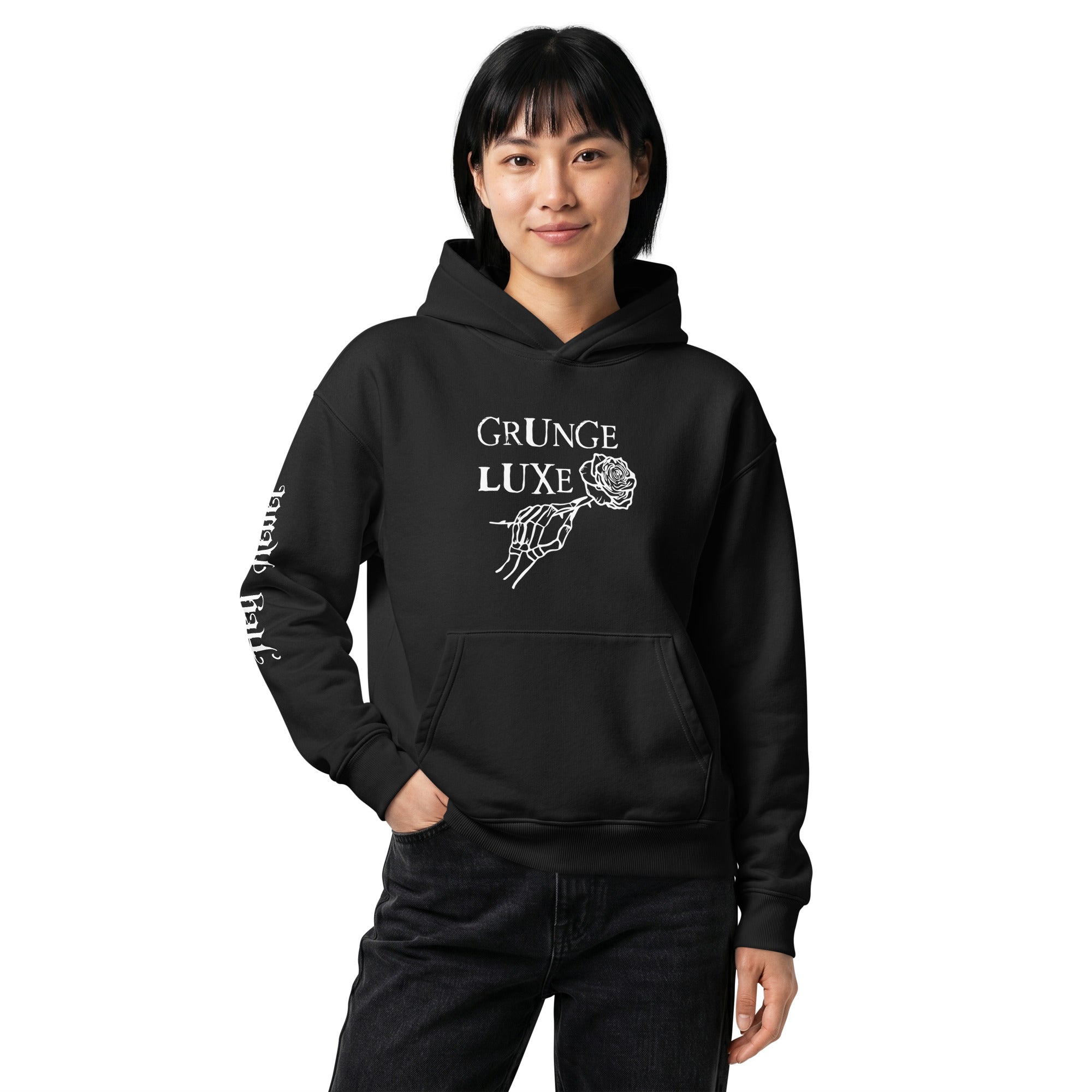 Grunge Luxe Logo Hoodie