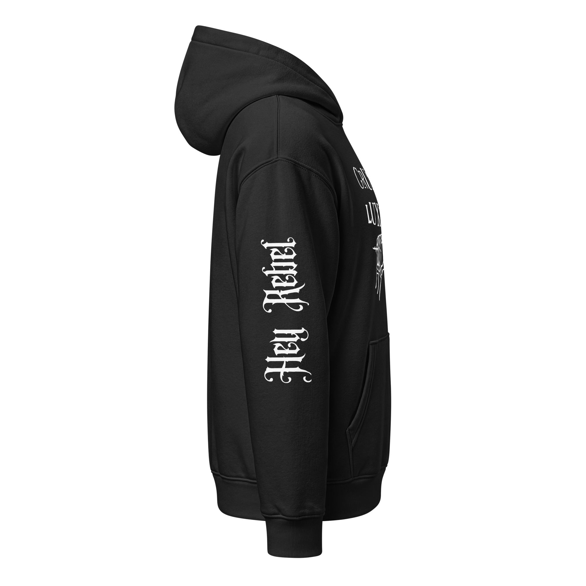 Grunge Luxe Logo Hoodie