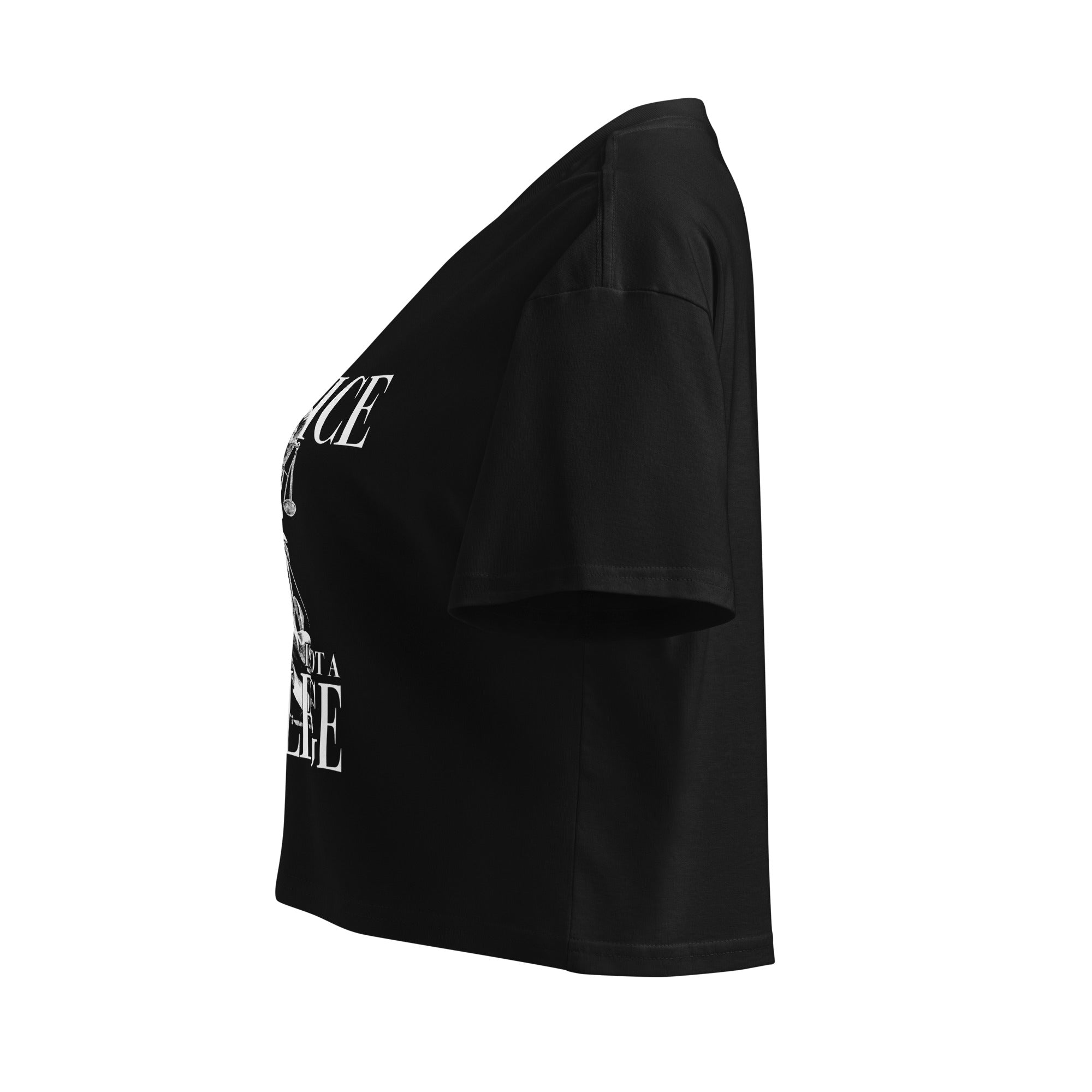 Justice is Not a Privilege Crop Tee