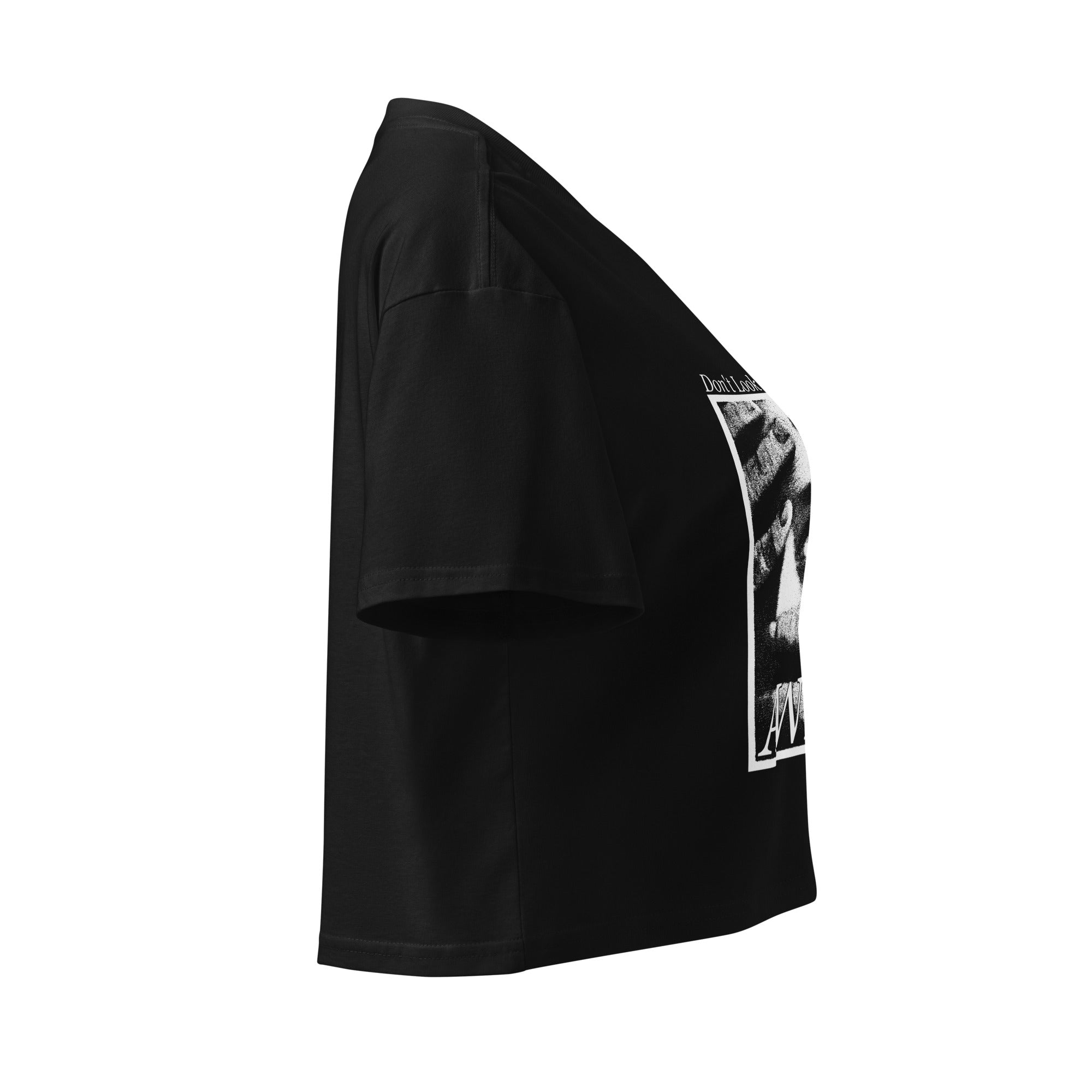 Don't Look Away Crop Tee