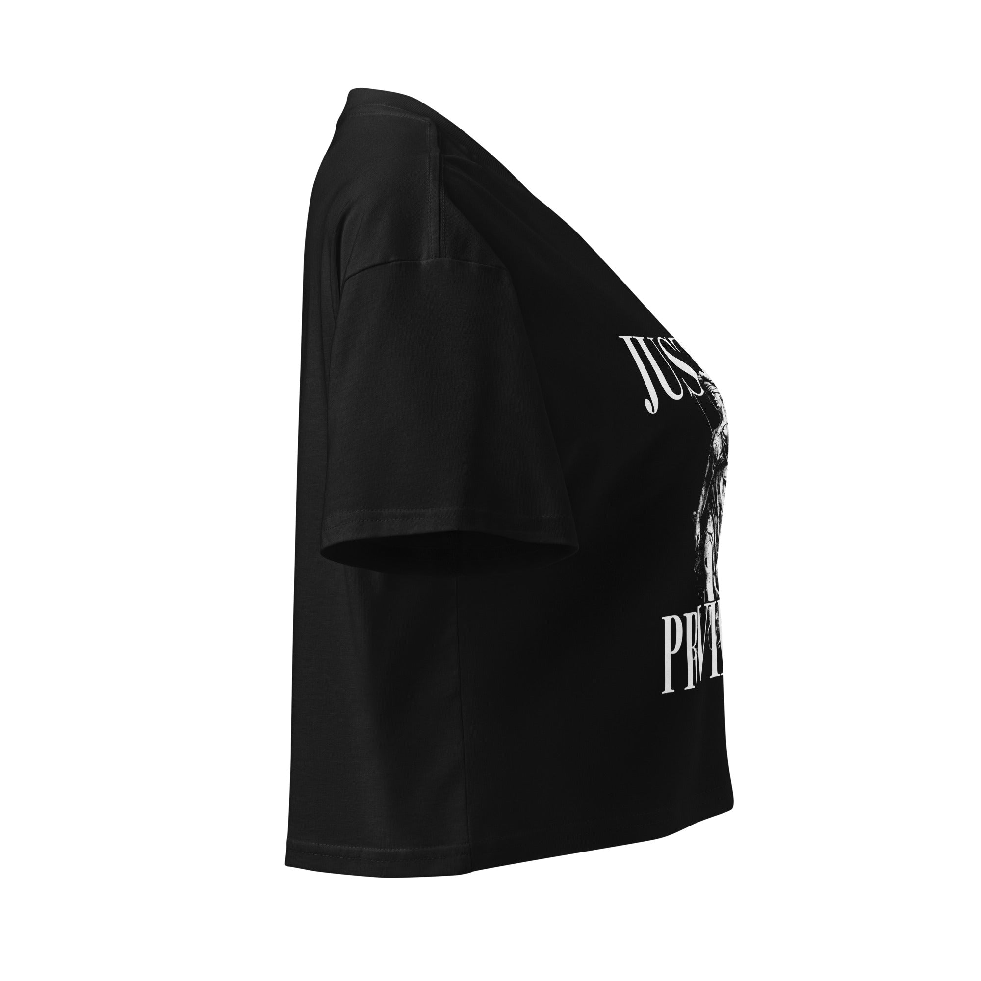 Justice is Not a Privilege Crop Tee