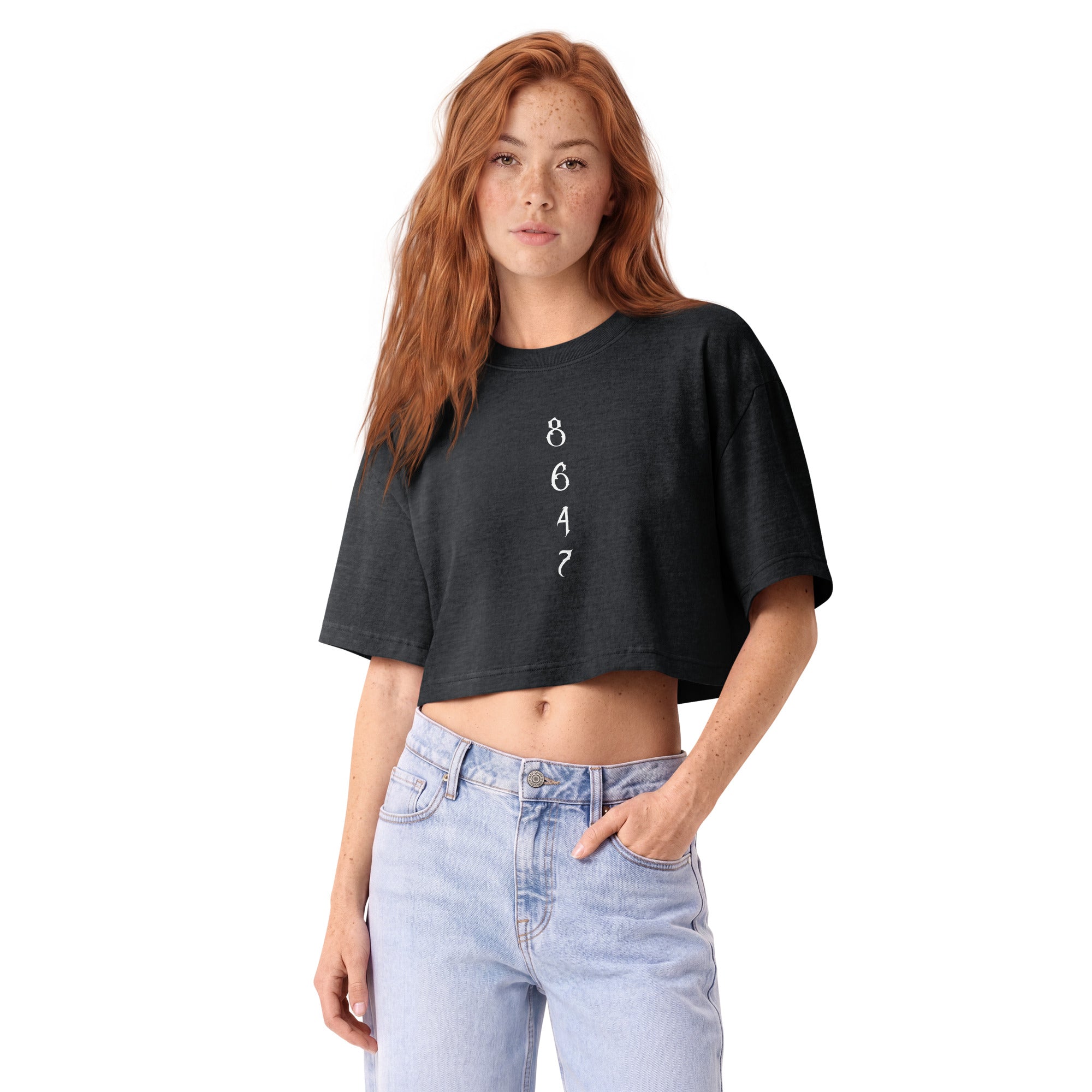 86 47 Crop Tee