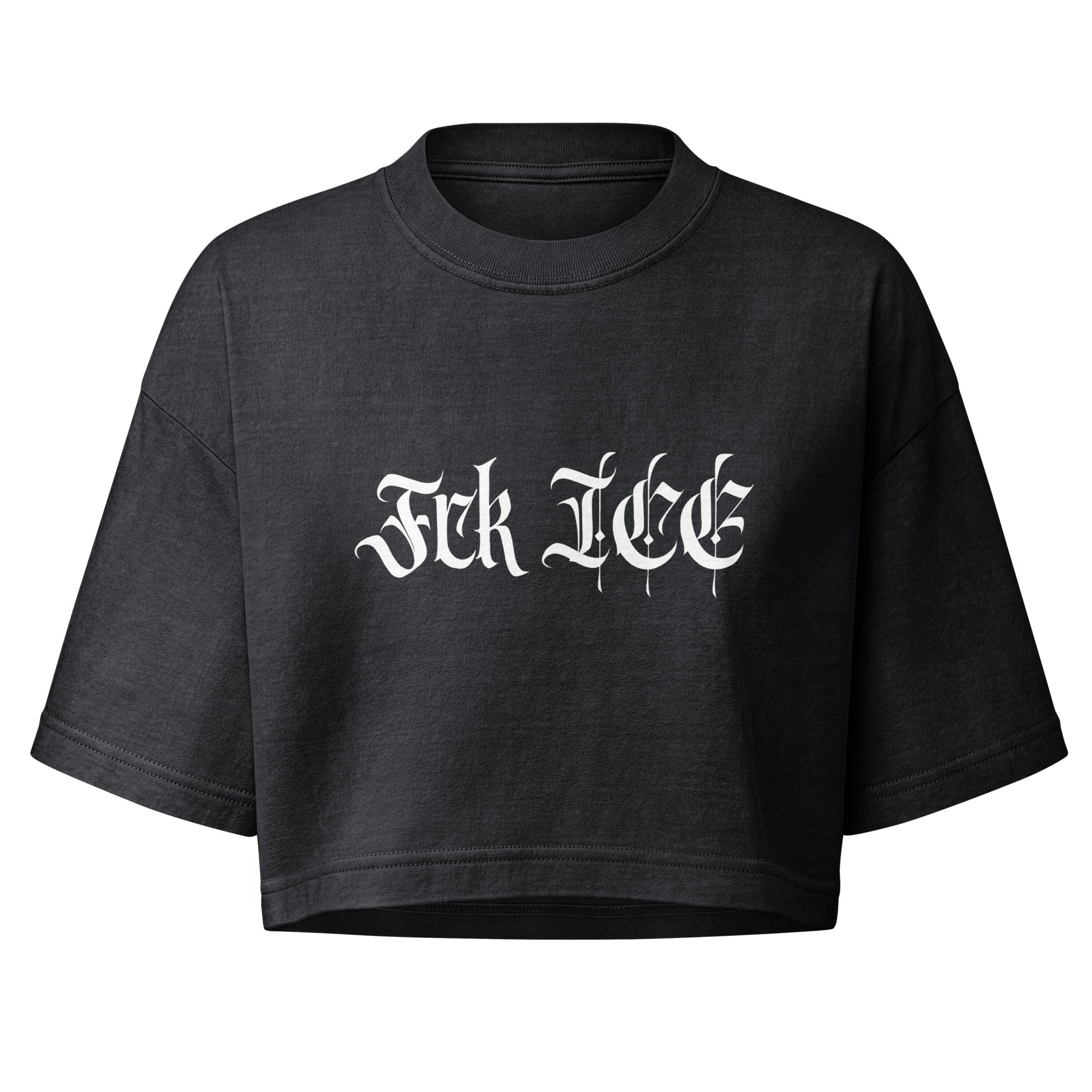Fck ICE Crop Tee
