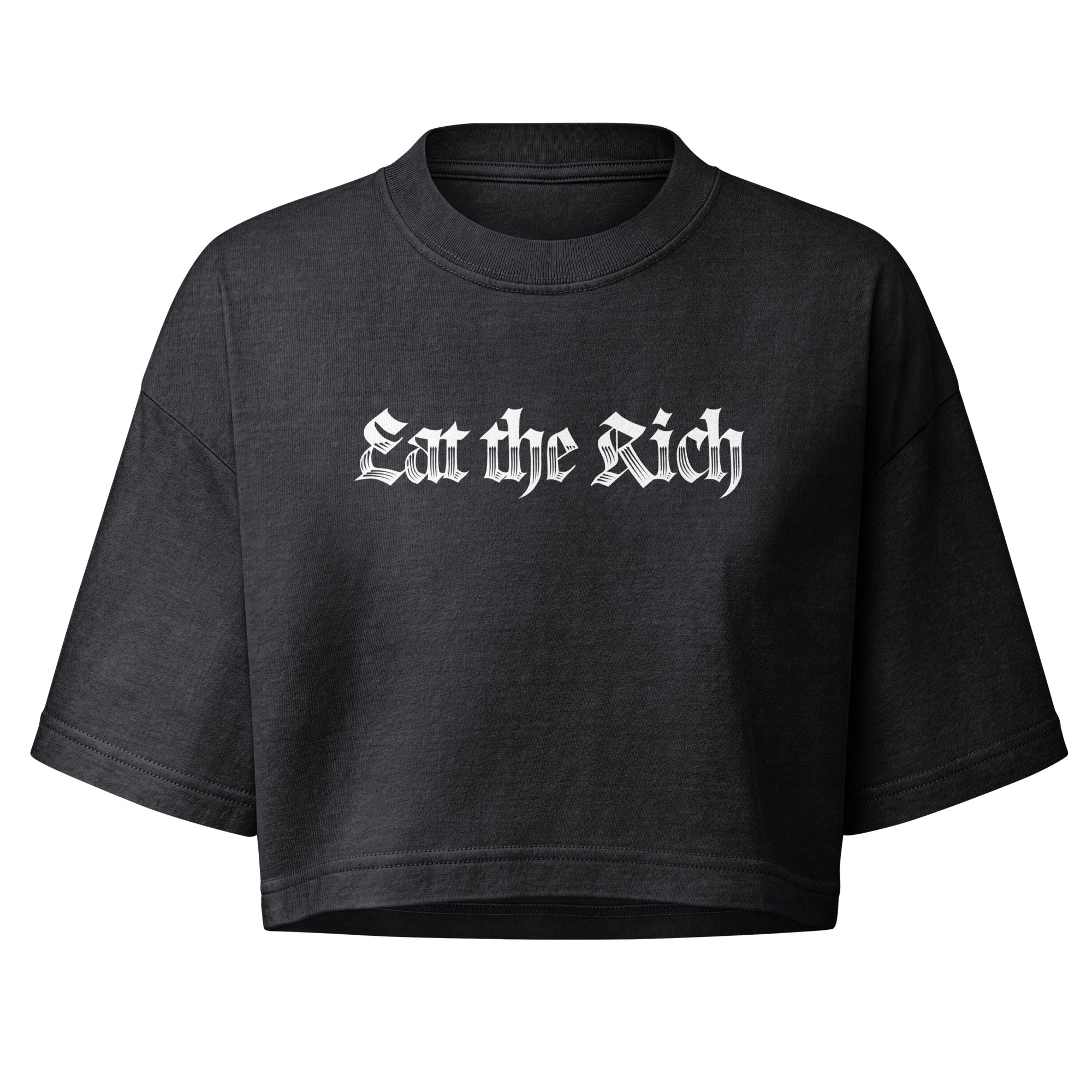 Eat the Rich Crop Tee