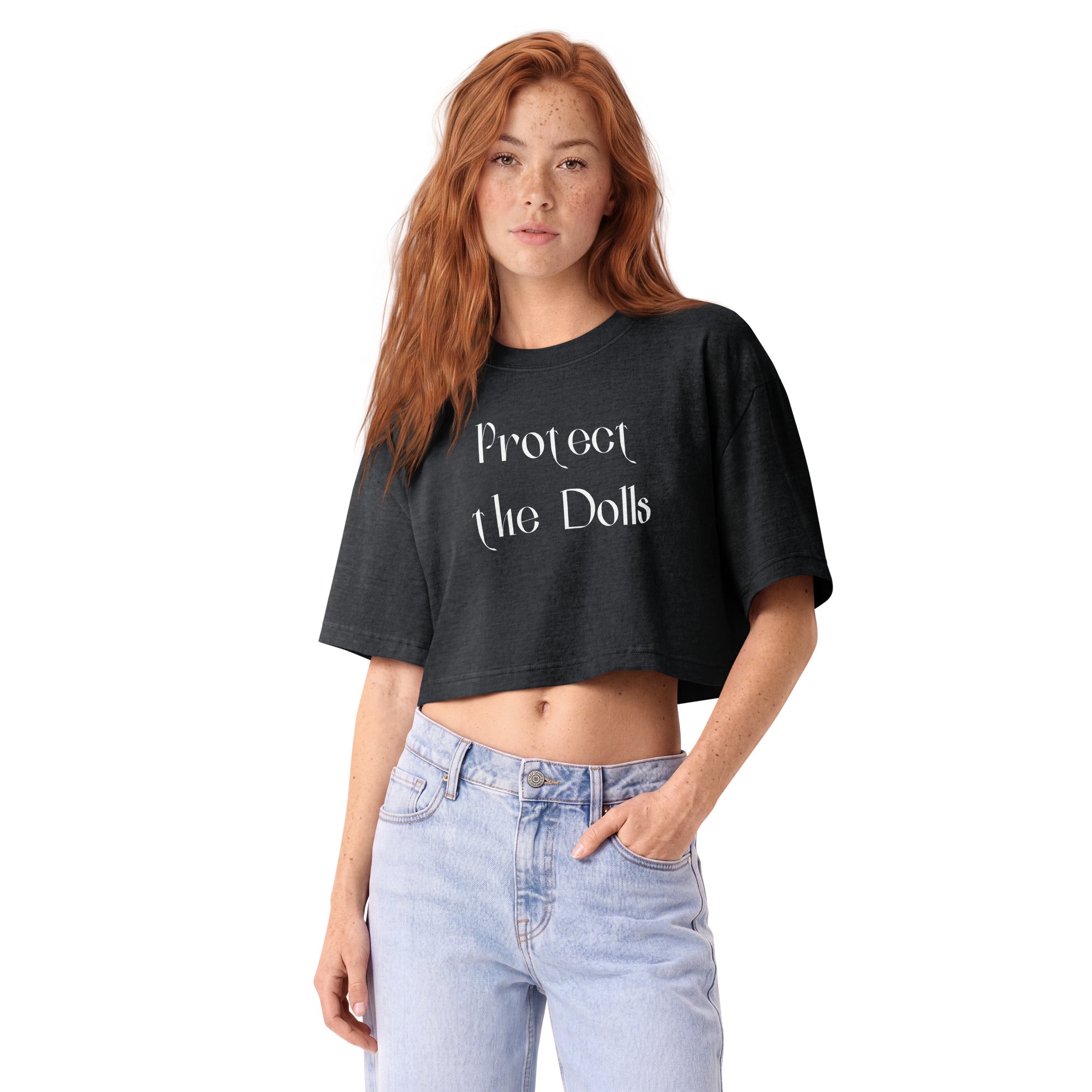 Protect the Dolls Crop Tee