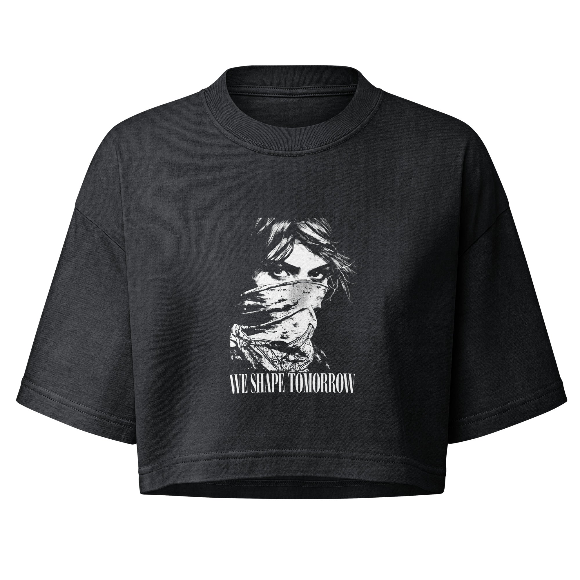 We Shape Tomorrow Crop Tee
