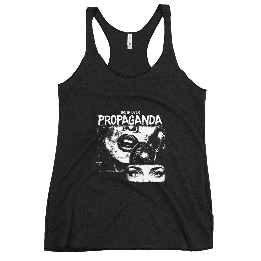 Truth Over Propaganda Racerback Tank